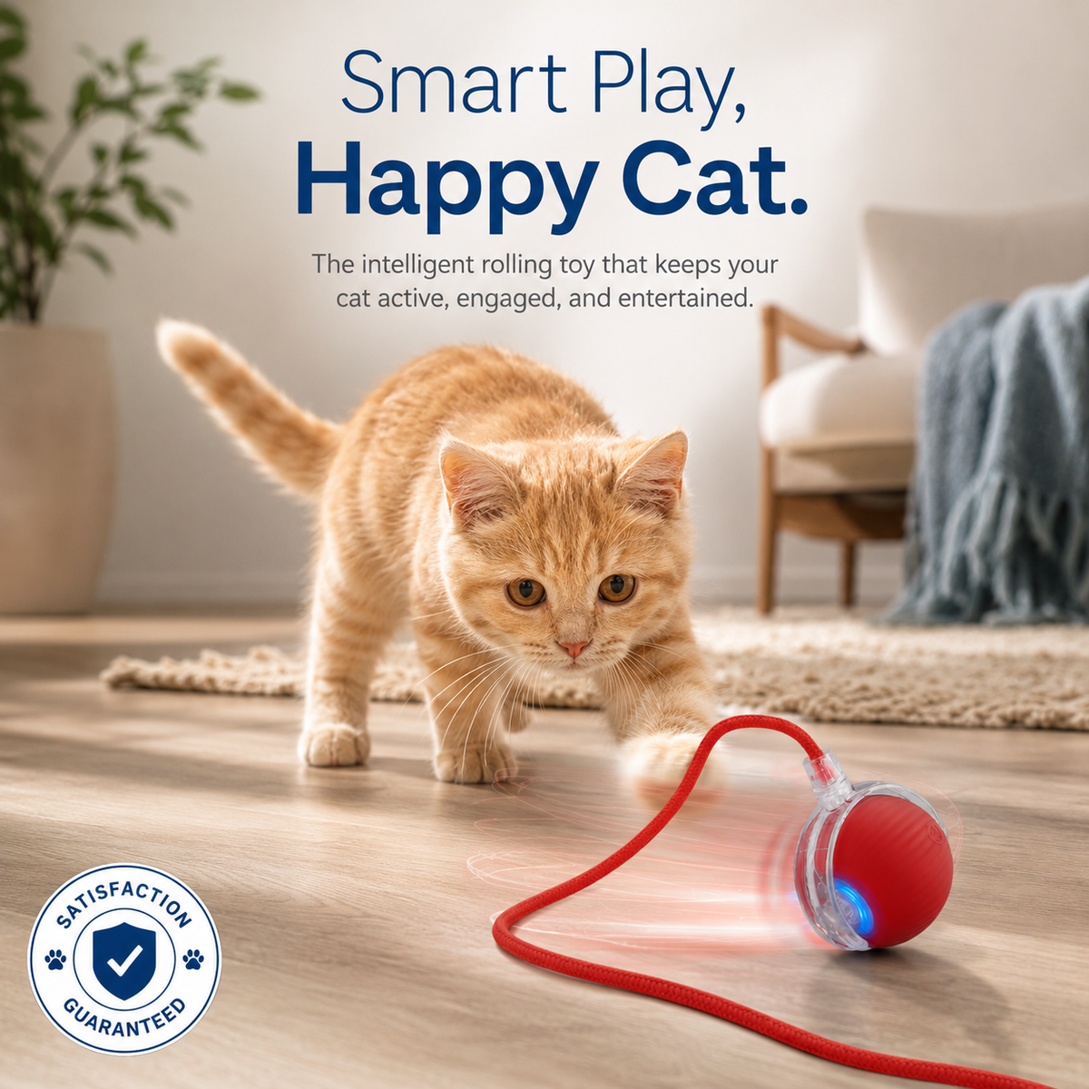 Smart interactive Pet Play Ball