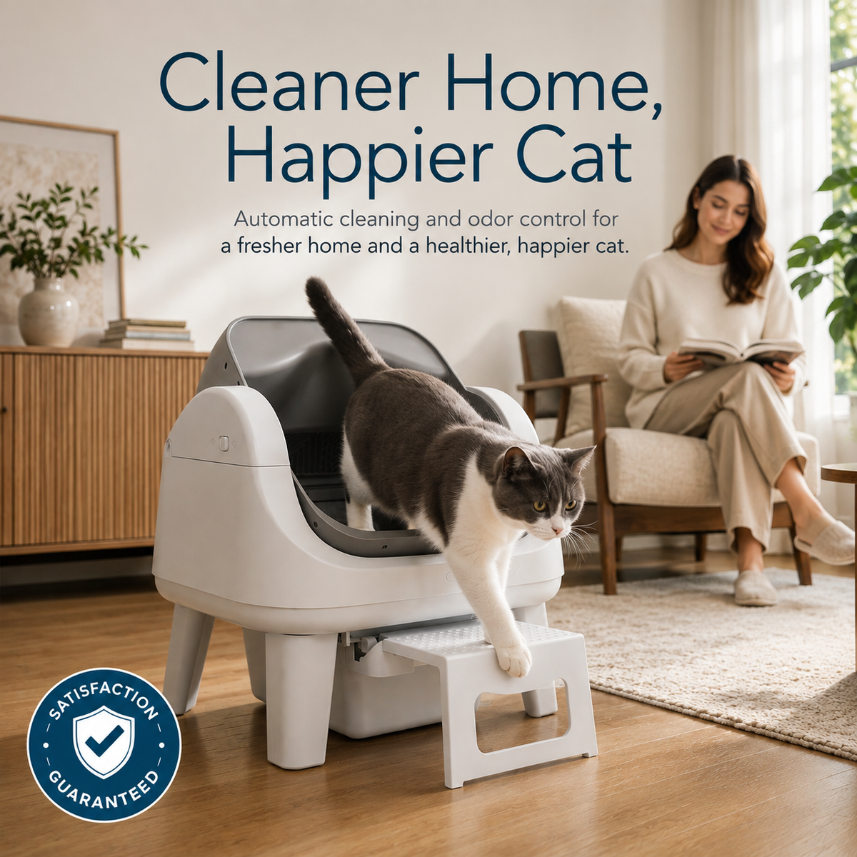 Automatic Cat Litter Box
