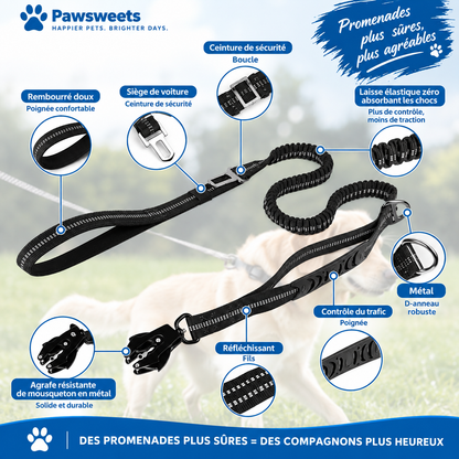 Tactical Bungee Dog Leash