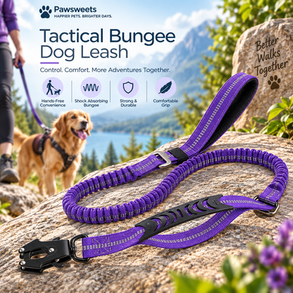 Tactical Bungee Dog Leash