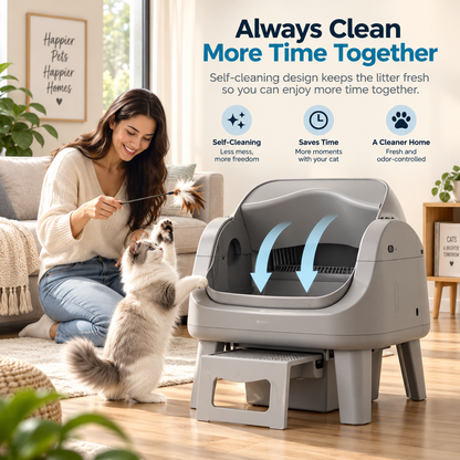 Automatic Cat Litter Box