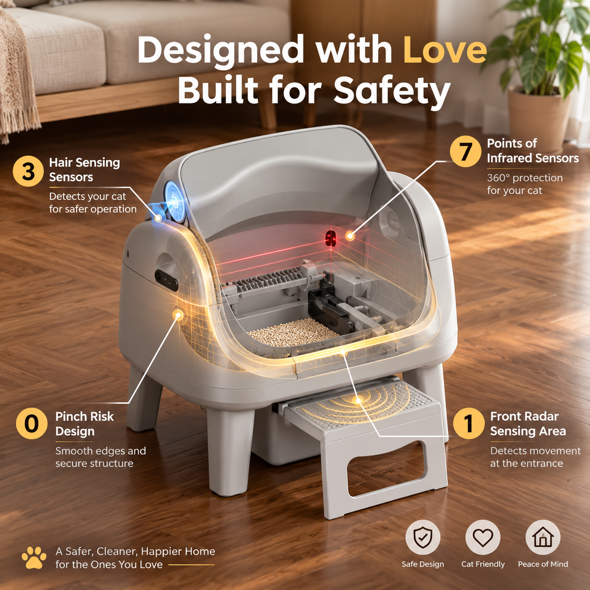 Automatic Cat Litter Box