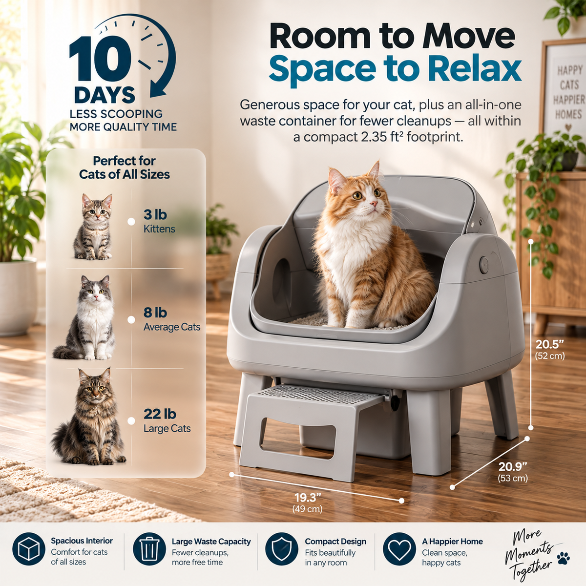 Automatic Cat Litter Box
