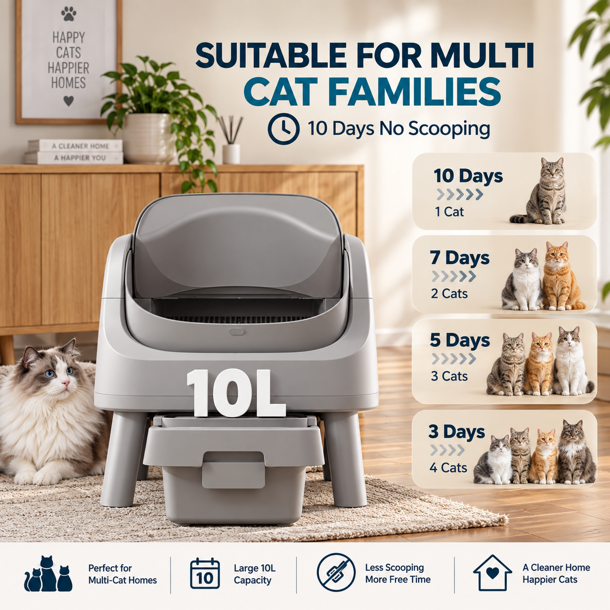 Automatic Cat Litter Box