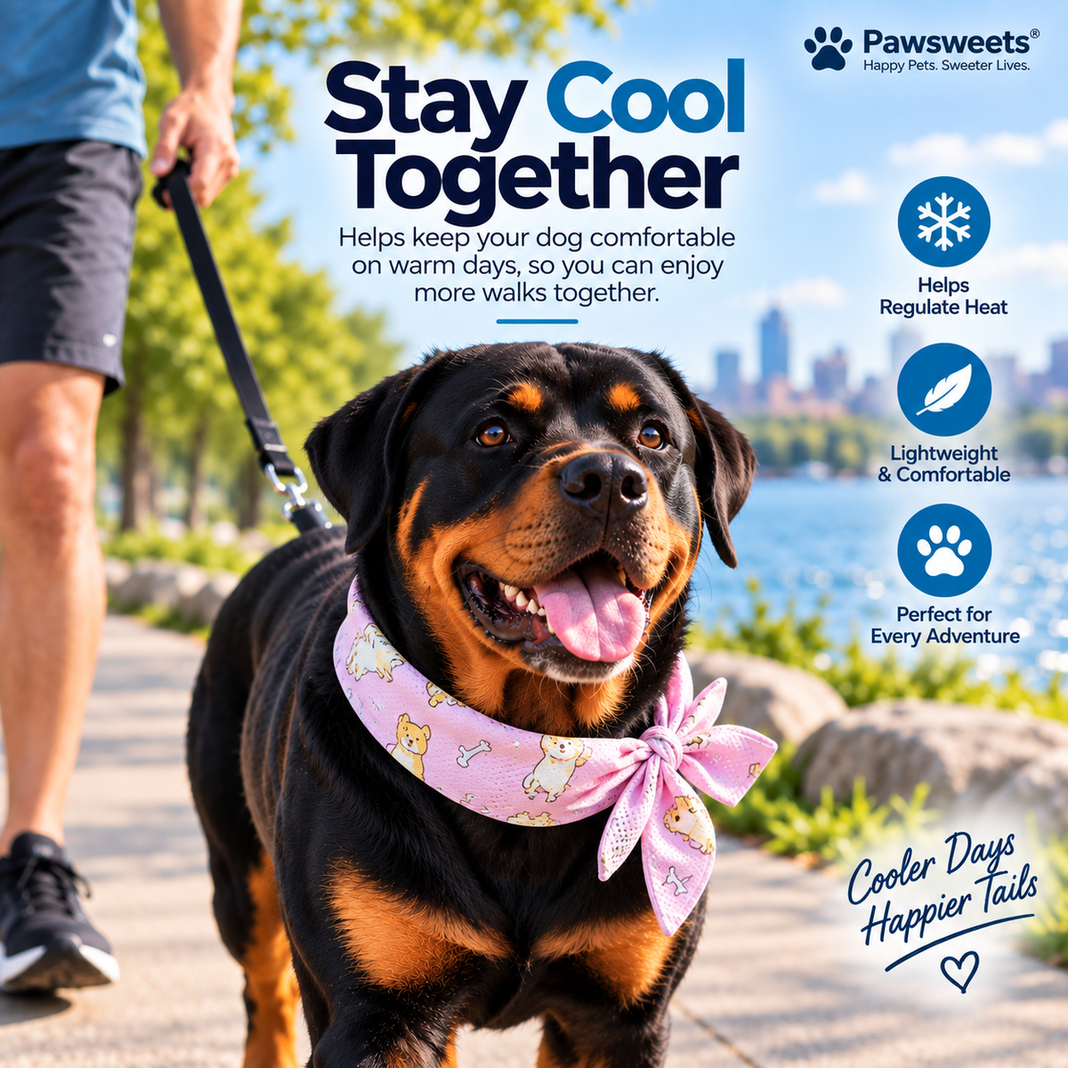 Dog Cooling Bandana