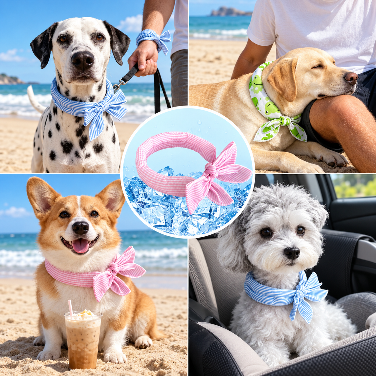 Dog Cooling Bandana