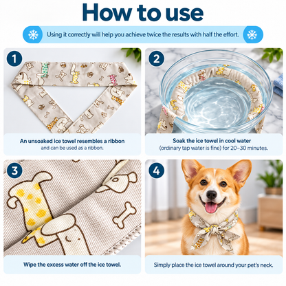 Dog Cooling Bandana