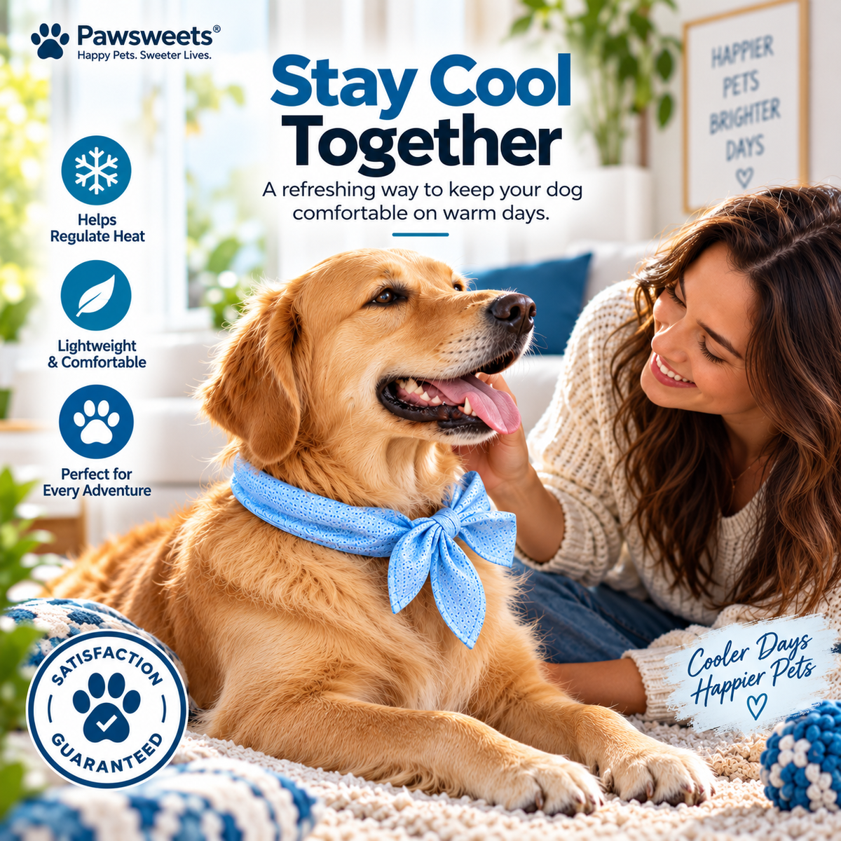 Dog Cooling Bandana
